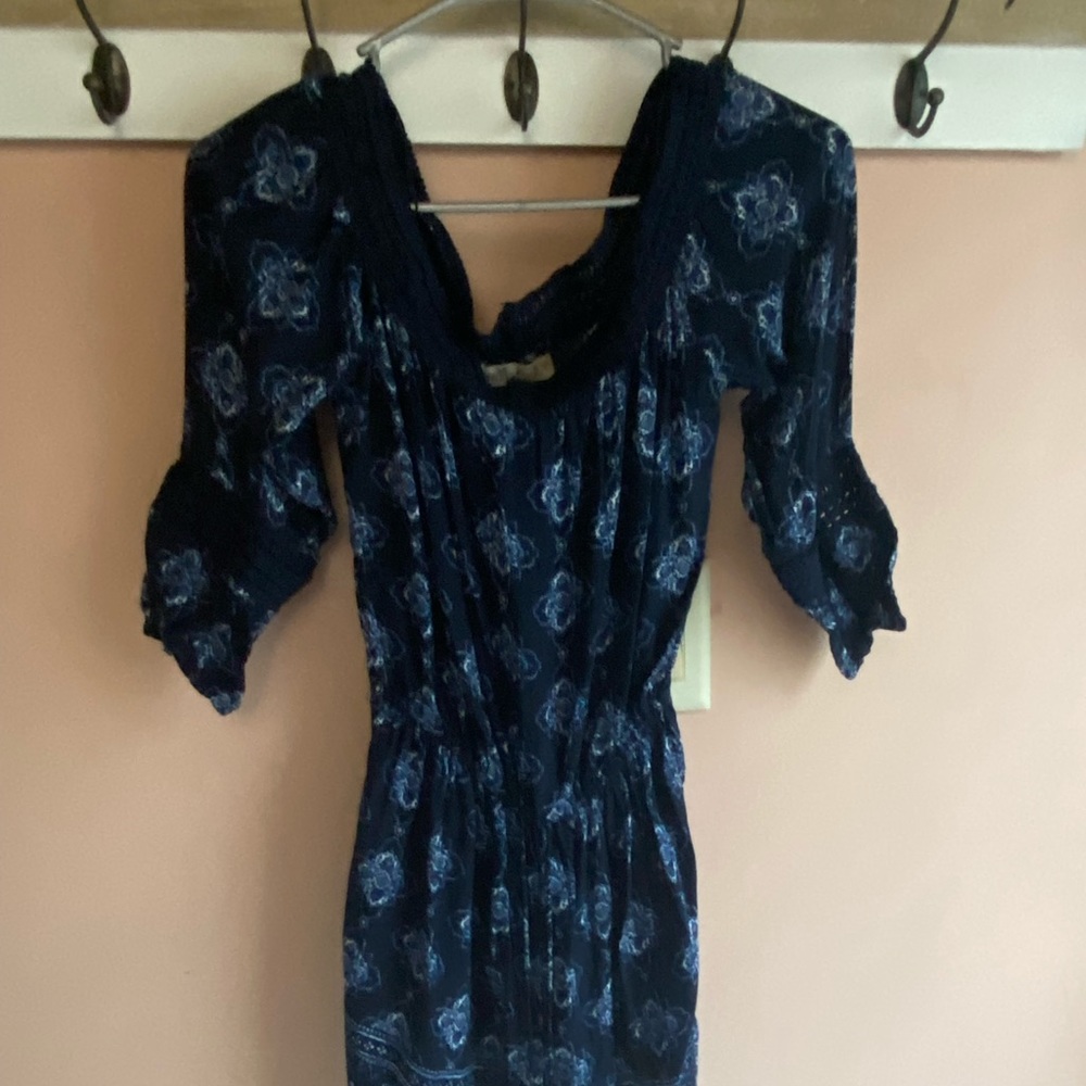 Hollister Blue Romper